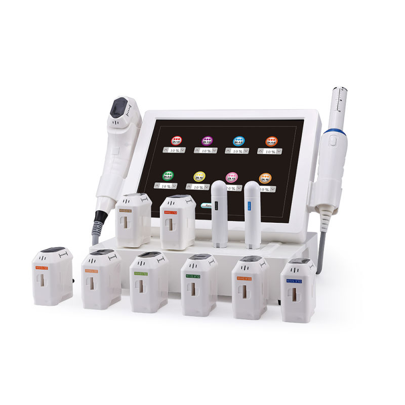 CE Approved Hifu Machine From Korea Facial Lifting Und Radiofrequenz Hifu with 12 Shots