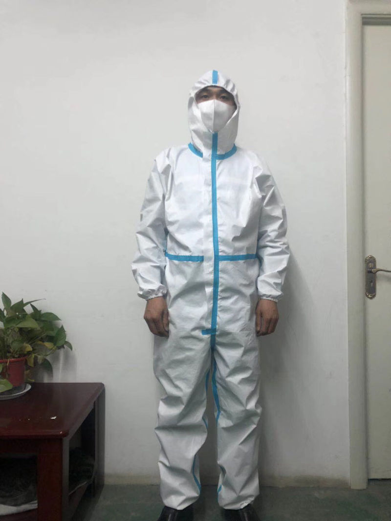 Personal Protective Equipment Disposable Adult's Coverall Protective Garments