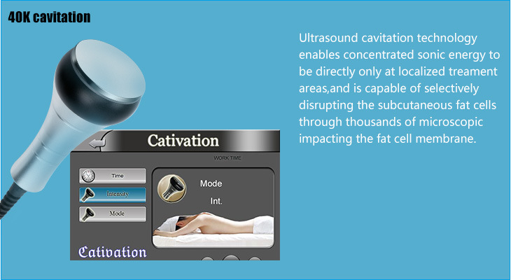 4 in 1 40K Ultrasonic Cavitation Lipo Laser RF Body Shaping Slim Weight Loss Beauty Equipment