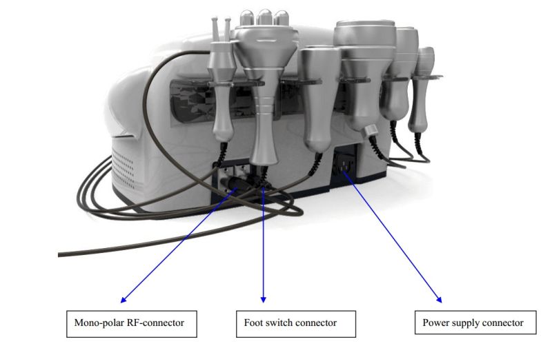Radio Frequency RF Cavitation Ultrasonic Cavitation Slimming Machine