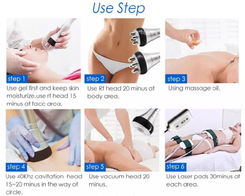 Lipo Laser Slimming Machine Cavitation for Face and Body Slimming