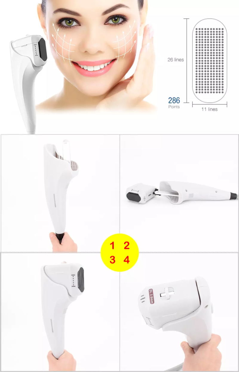 Hot Selling Professional Digital 3D Hifu Facial Lifting Portable Ultrasound Machine