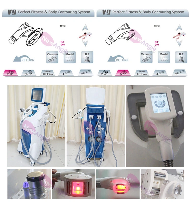 Salon Slimming Radio Frequency Roller Vacuum Massage Body Machine