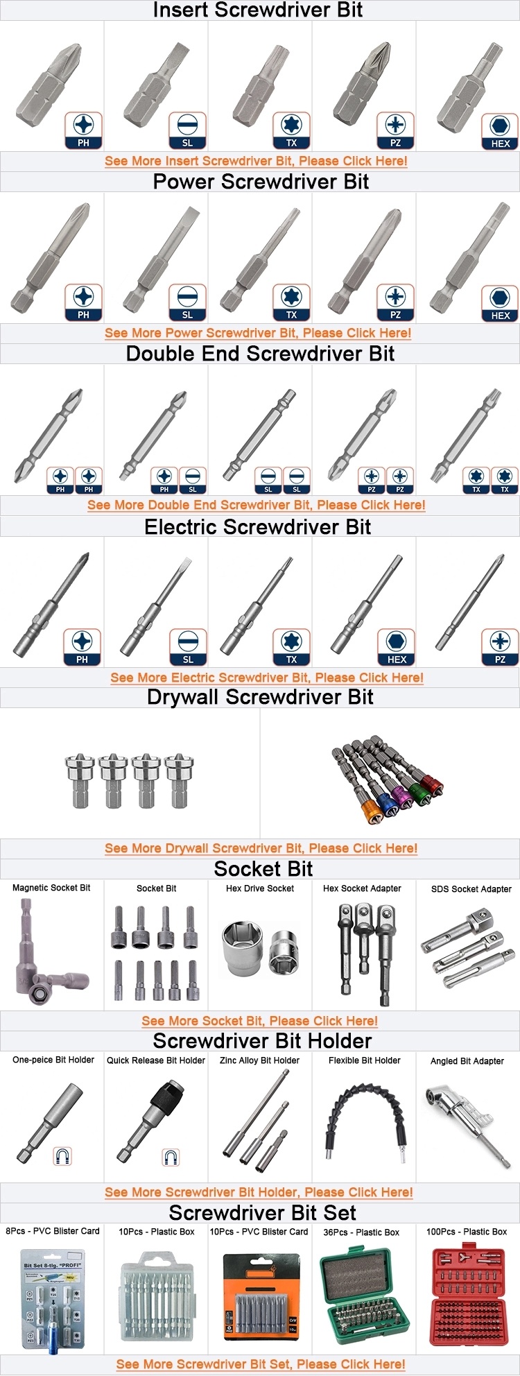 90 Degree L Type Multifunctional Double Ended Socket Wrench for Screwdriver Bit