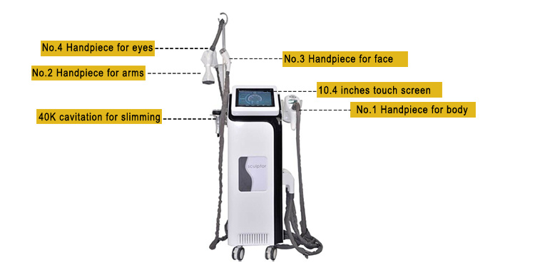 Hot Sale Velashape Body Slimming Machine Vacuum RF Body Slimming Machine