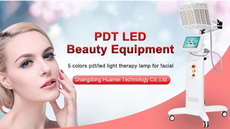 2019 Newest 5 Colors PDT Machine LED for Beauty Salon LED PDT Beauty Machine for Wrinkle Remover