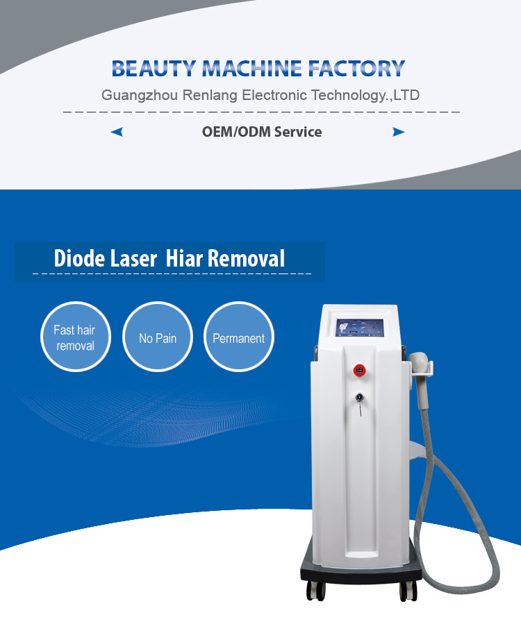 2019 Effective 808 Diode Laser for Permanent Hair Removal