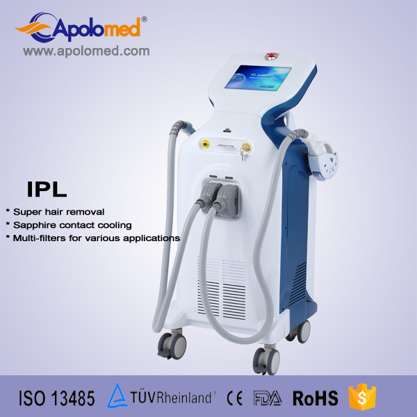 Apolo Med Shr IPL Laser Hair Removal Elight IPL RF Laser Hair Removal Machine