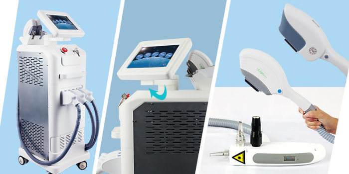 Q-Switch ND: YAG Laser Elight IPL Shr Laser Multi-Function