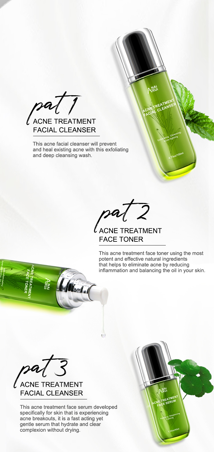 Acne Treatment Face Cream Treatment Face Sheet Mask