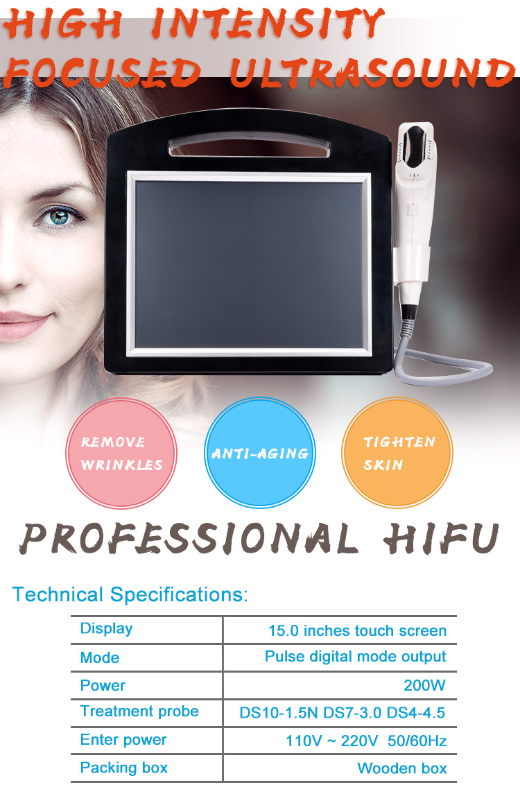 Ultraformer 3D Hifu Smas Machine Korea Portable Hifu Face Lifting