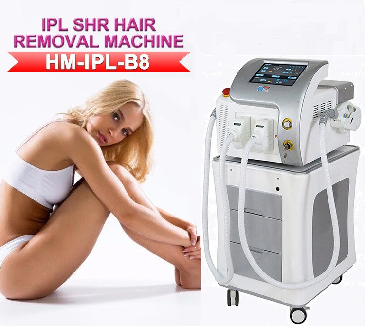 IPL Shr Opt Laser Hair Removal Machine IPL Laser Epilation Machine Priceipl Facial 2 in 1