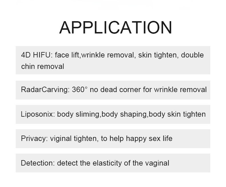 Best Price New Technology Hifu Machine Portable Hifu Hifu Ultrasound