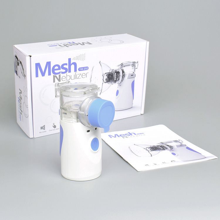 Portable Physical Terapy Mesh Nebulizer Use at Home