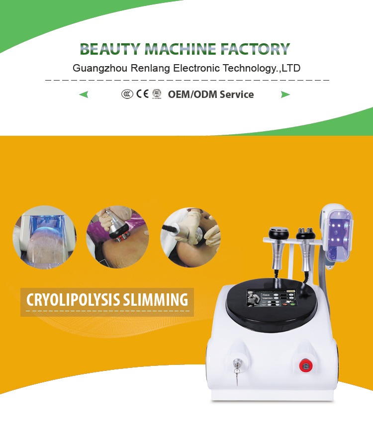 3 in 1 Cryolipolysis Cavitation RF Body Slimming Machine