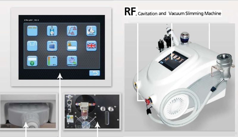 Ultrasound RF Body Slimming Cavitation Machine for Weighg Loss