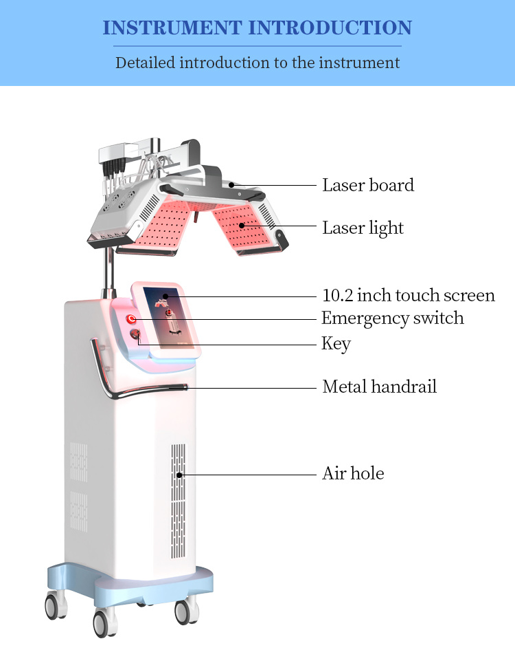 New Coming Hair Growth Hair Loss Treatment LED PDT Machine