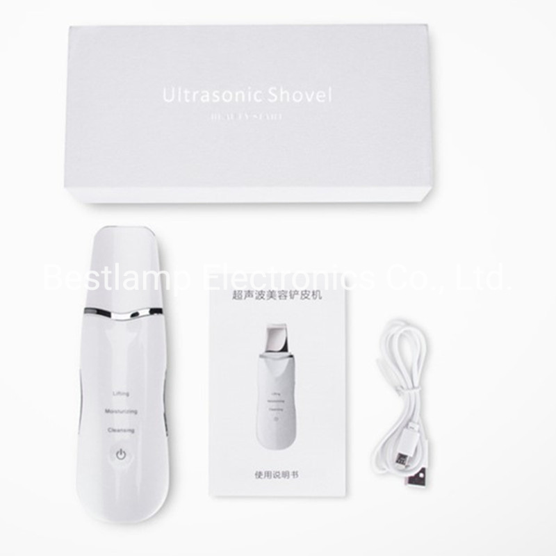 Rechargeable Beauty Skin Care Instrument EMS Ion Introducer Ultrasonic Cleaner