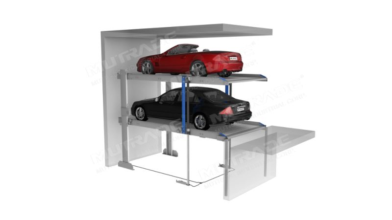 Simple Underground Parking Lift for Home Use