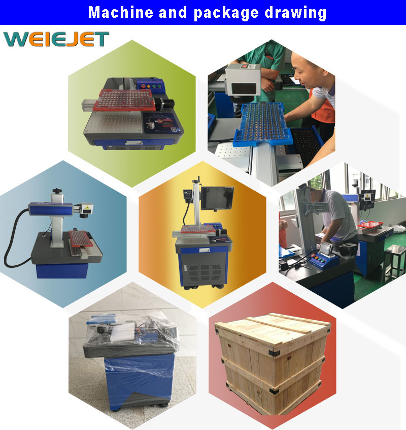 Factory Price Laser Machine Marking/Printing Machine Laser Marking Machine for Button Battery