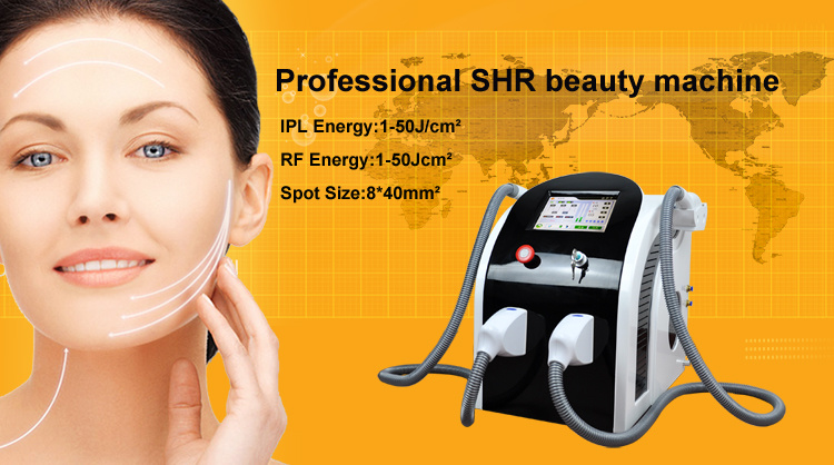 2018 Portable Elight Double Opt IPL Hair Removal Machine with Ce Approval