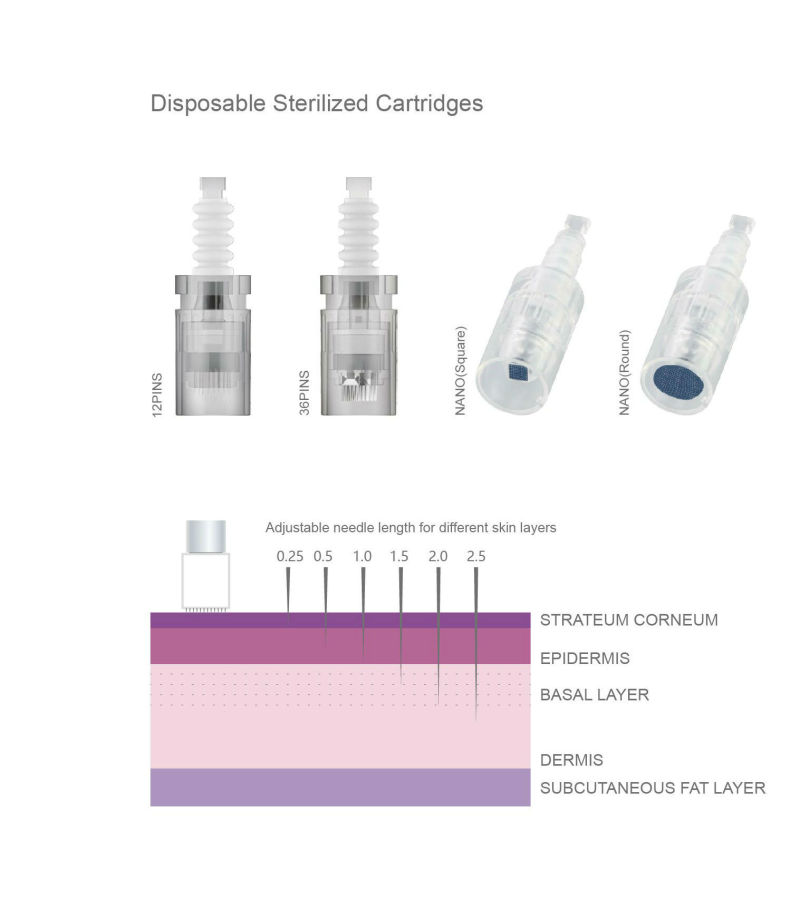 Rechargeable Dermapen Machine Dermapen Microneedle Therapy Beauty Pen for Mesotherapy