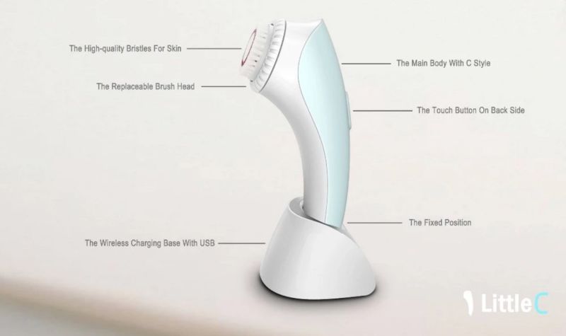 New Face-Lift Ultrasonic Beauty Charging Cleansing Instrument