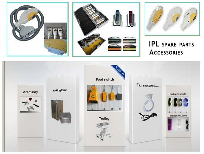 IPL Shr Opt Laser Hair Removal Machine IPL Laser Epilation Machine Priceipl Facial 2 in 1