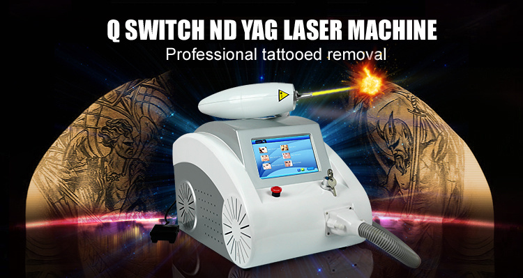 Promotion Laser Tattoo Removal Machine Q-Switch ND YAG Laser