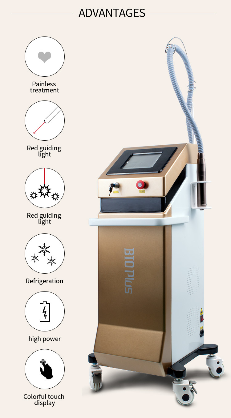 Tattoo Removal Skin Rejuvenation Q-Switch ND YAG Laser Beauty Machine