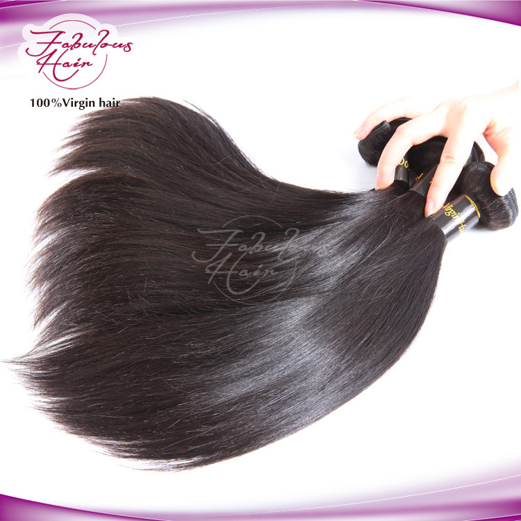Machine Weft Mongolian Human Hair Sew in Hair Extensions