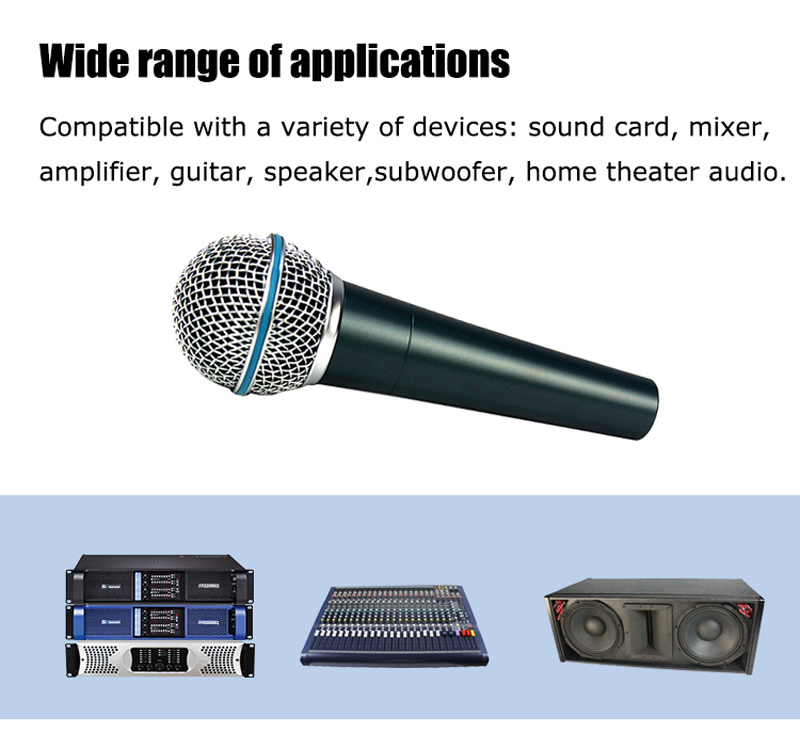 Sinbosen Professional Microphone Beta58A Professional Microphones for Recording and Singing