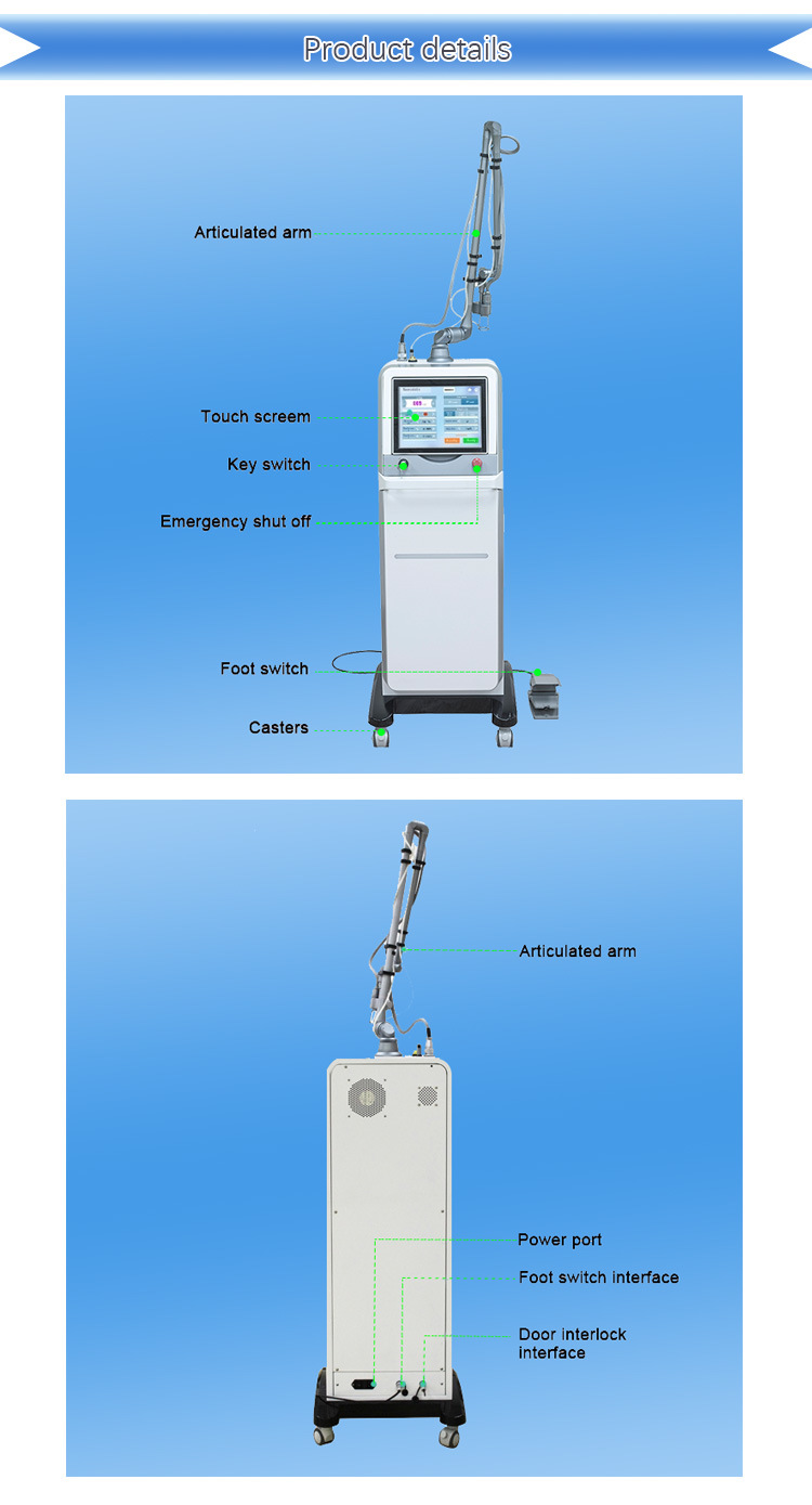 Good Quality Hifu Vaginal Tightening Machine CO2 Fractional Price Stretch Mark Removal Machine