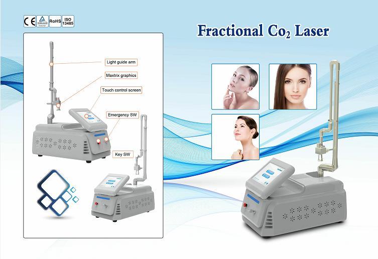 CO2 Fractional Laser 2019 New Laser Portable Stretchmarks / Resurfacing CO2 Fractional Laser Machine