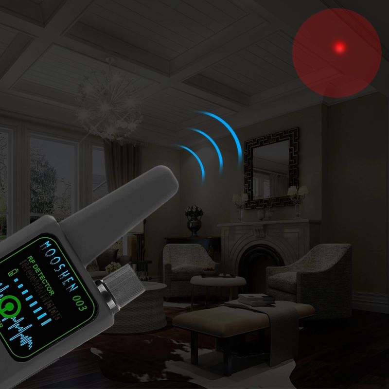 Multi-Function Bug Camera Detector Wireless RF Tracker Detector Anti Spy Cameras and Gadgets (M003)