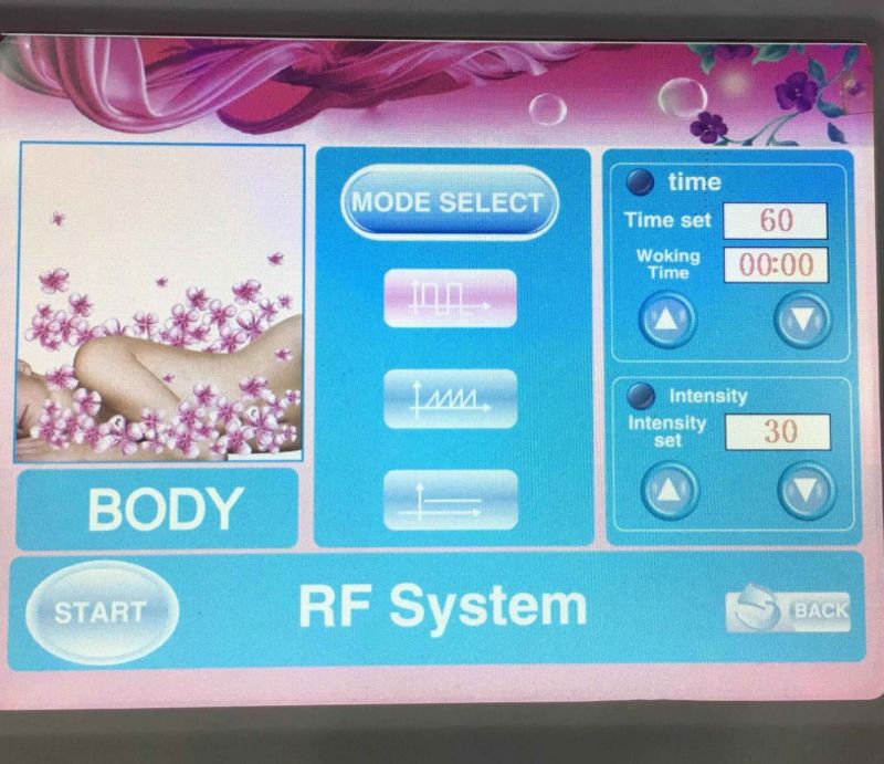 Monopolar RF Beauty Machine for Wrinkle Removal Skin Care
