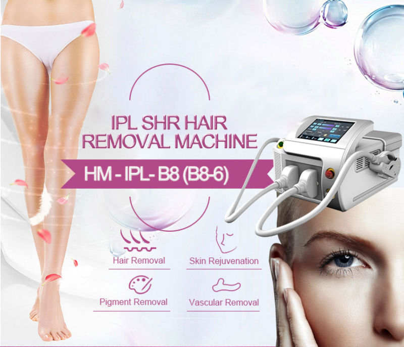 Portable IPL 5 in 1 Shr Laser Hair Removal Photofacial Beauty Equipment Hm-IPL-B8-6