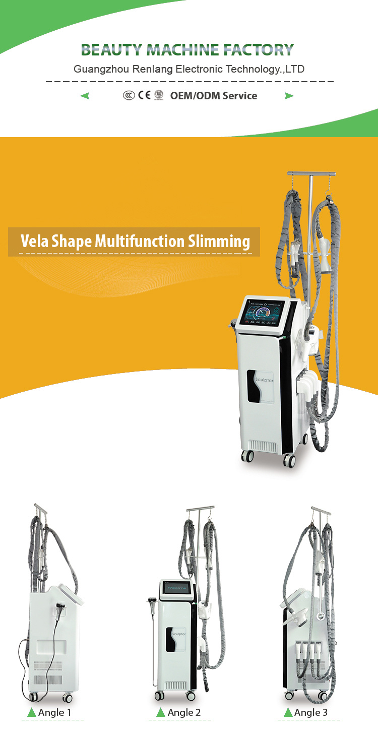Body Sculpting Velashape Slimming Machine Vacuum Roller System Machine Best Slimming
