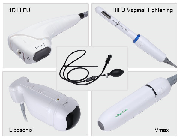 4 in 1 4D 3D Hifu Vmax Liposonix Hifu Vaginal Tightening Cellulite Treatment Machine