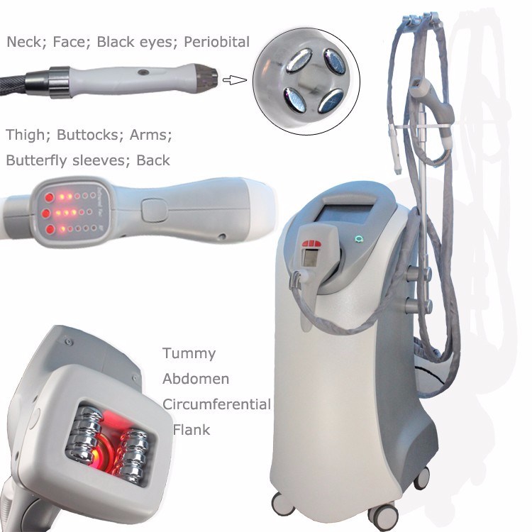 9 in 1 CE Approval Vacuum Cavitation Tripolar RF Real Velashape Slimming Machine