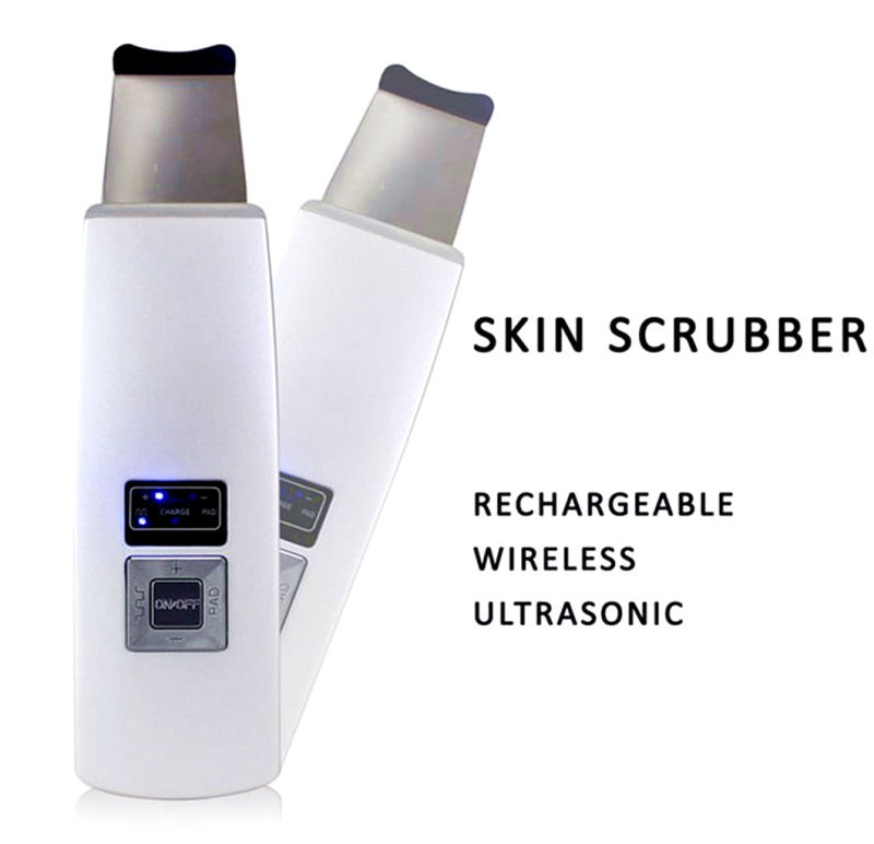 3in1 Facial Ultrasonic Skin Peeling Massage Beauty Equipment