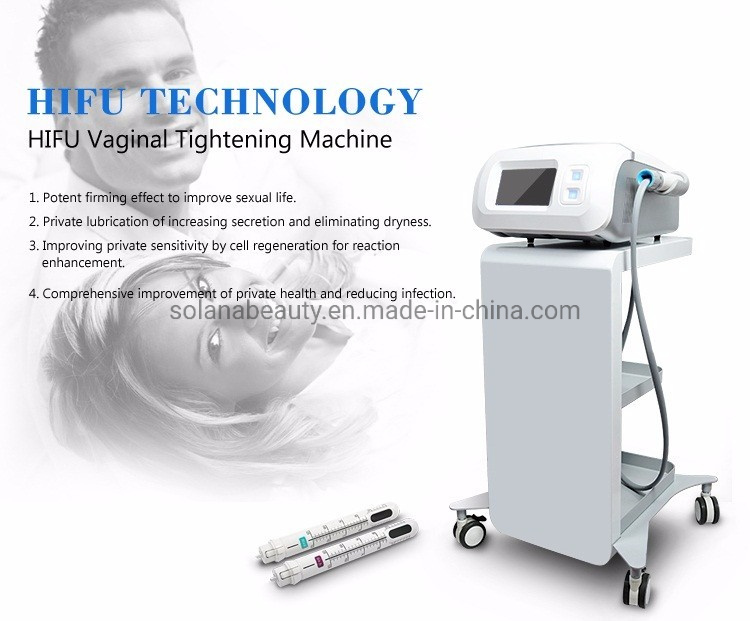 Portable Hifu Private Care Beauty Machine for Vaginal Rejuvenation Tightening