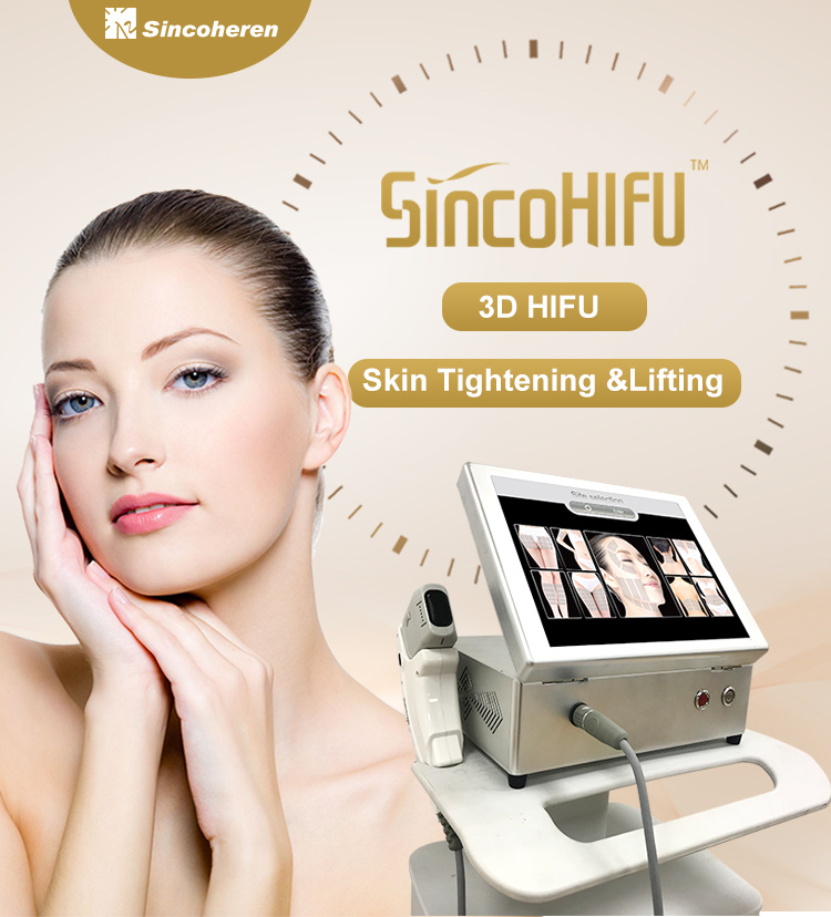 Portable New 3D Hifu for Face Lifting and Body Slimming
