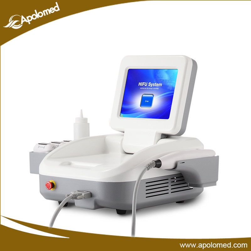 Wrinkle Removal Hifu Machine with Three Focused Ultrasound Transducer