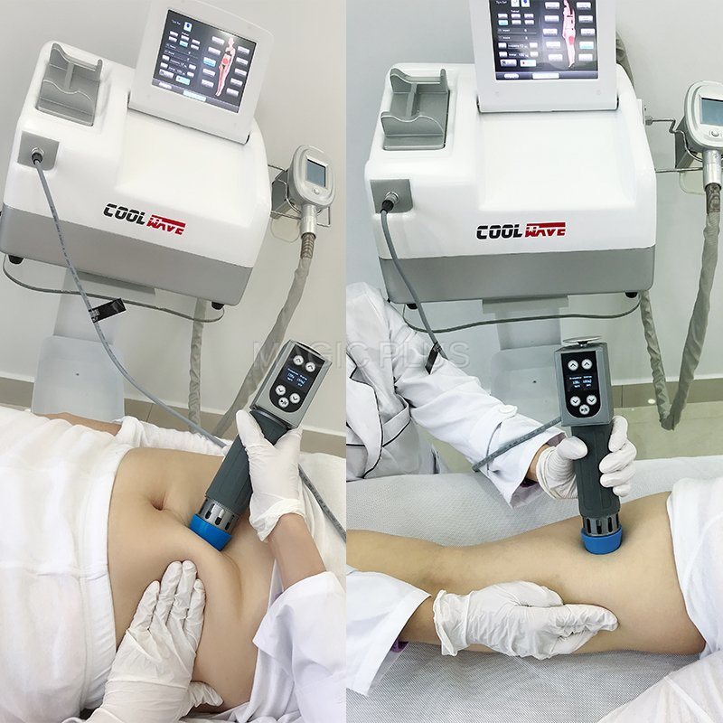 2 in 1 Shockwave Cryolipolysis Machine for Body Slimming Pain Relief