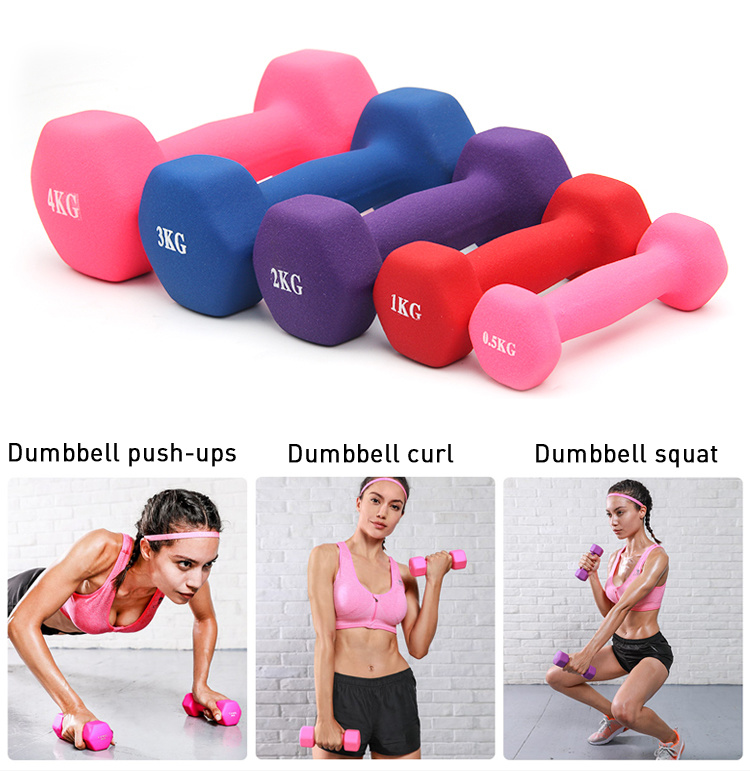 Hand Weight Lifting Dumbbell Home Gym Exercise for Body Fitness