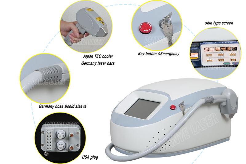 808nm Diode Laser Hair Removal Beauty Instrument