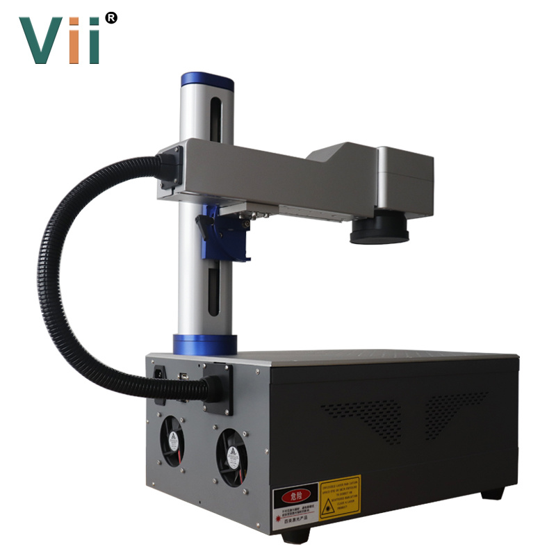 Mini Laser Machine 20W Fiber Laser Engraving/Marking/Printing Machine for Metal Spare Parts