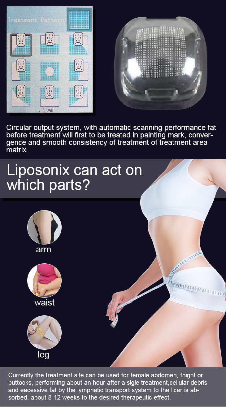 Medical Liposonix Hifu Machine Use at Home Fat Removal Body Slimming Liposonix Machine Beauty Machine