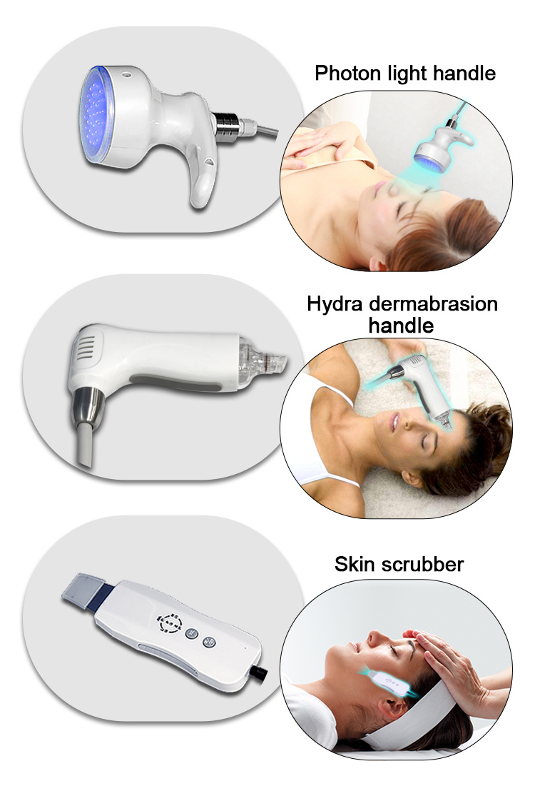 High Quality Hydra Facial RF Skin Tightening Microdermabrasion SPA Equipment SPA909